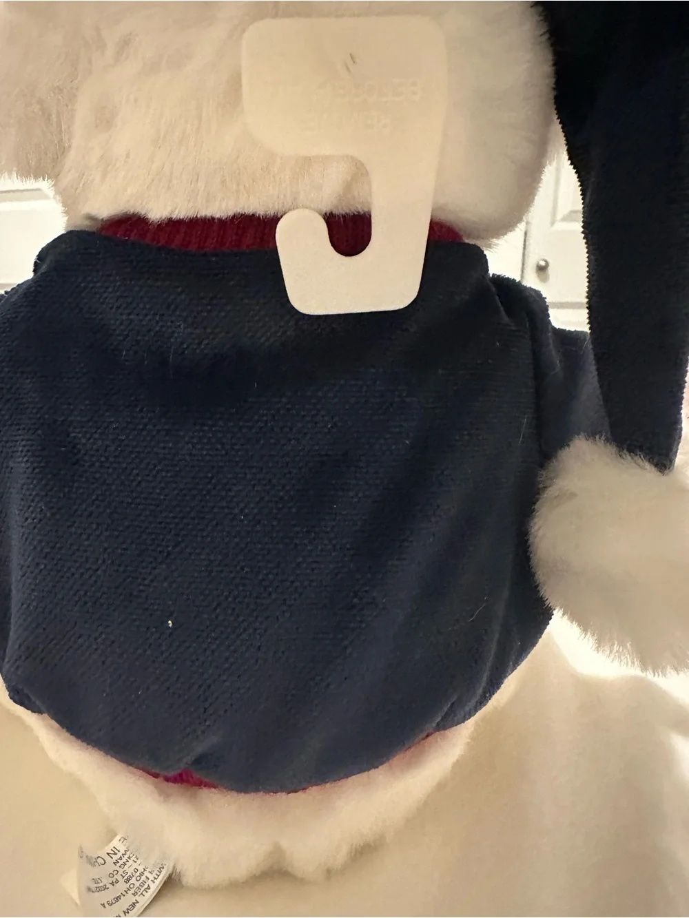 Vintage 2000 Snowflake Friends White Moose Plush - Tis The Season NWT